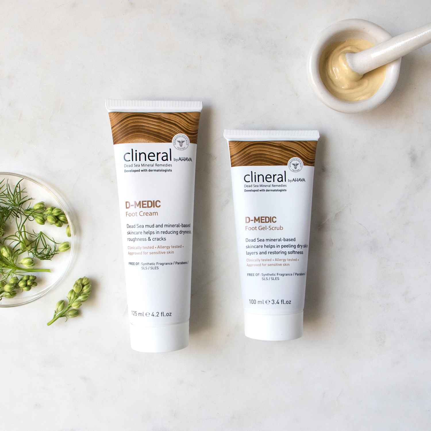 CLINERAL 2016 D-MEDIC Foot Cream 125ml v 697045003853